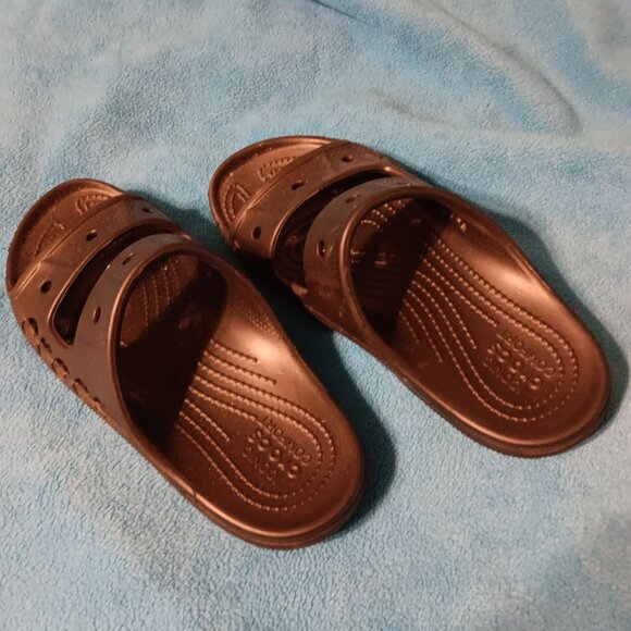 Crocs unisex-adult Men's and Women's Classic Crocs Sandal Slide Sandal - Picture 5 of 6
